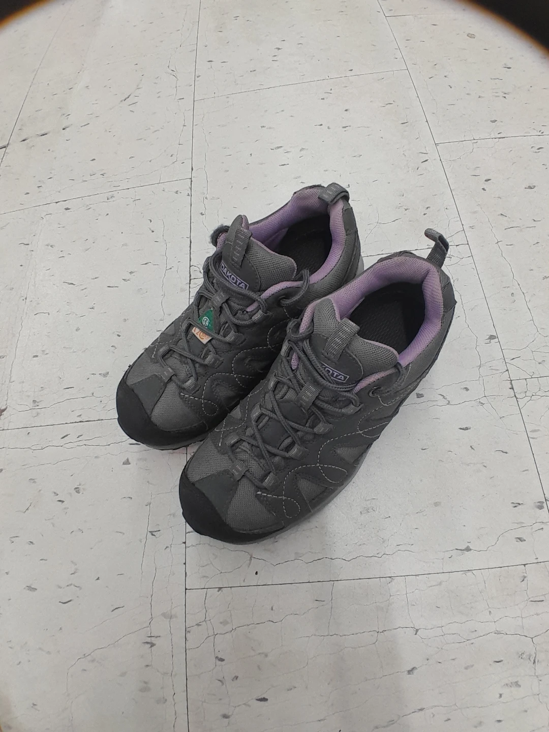 Dakota Women's Safety Shoes - Grey/Purple Size 7.5 - photo 5
