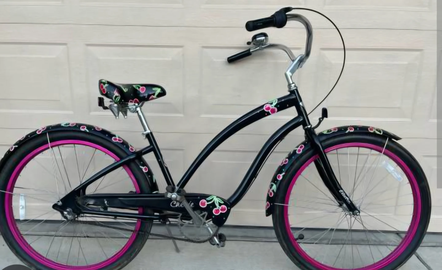 Electra Cruiser Bicycle with Cherry Design