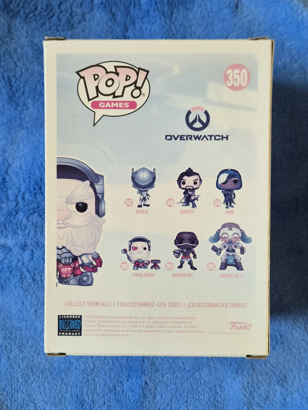 Read Bio | #350 Torbjörn (Overwatch) Funko Pop - photo 5