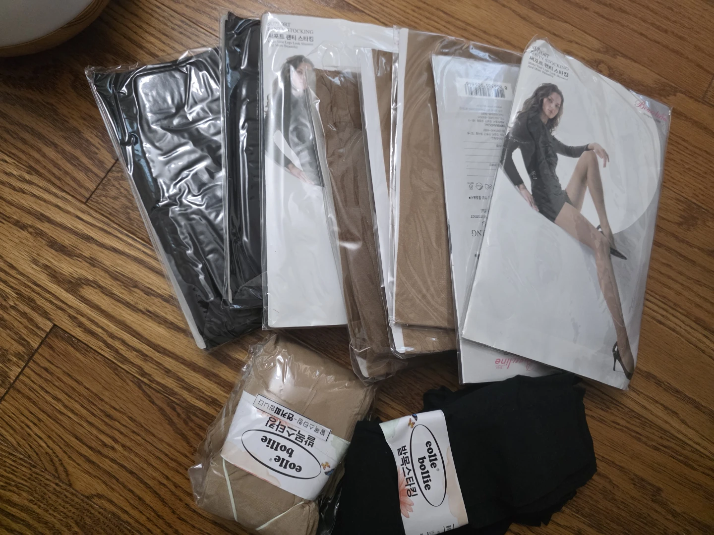 pantyhose, single-use poncho