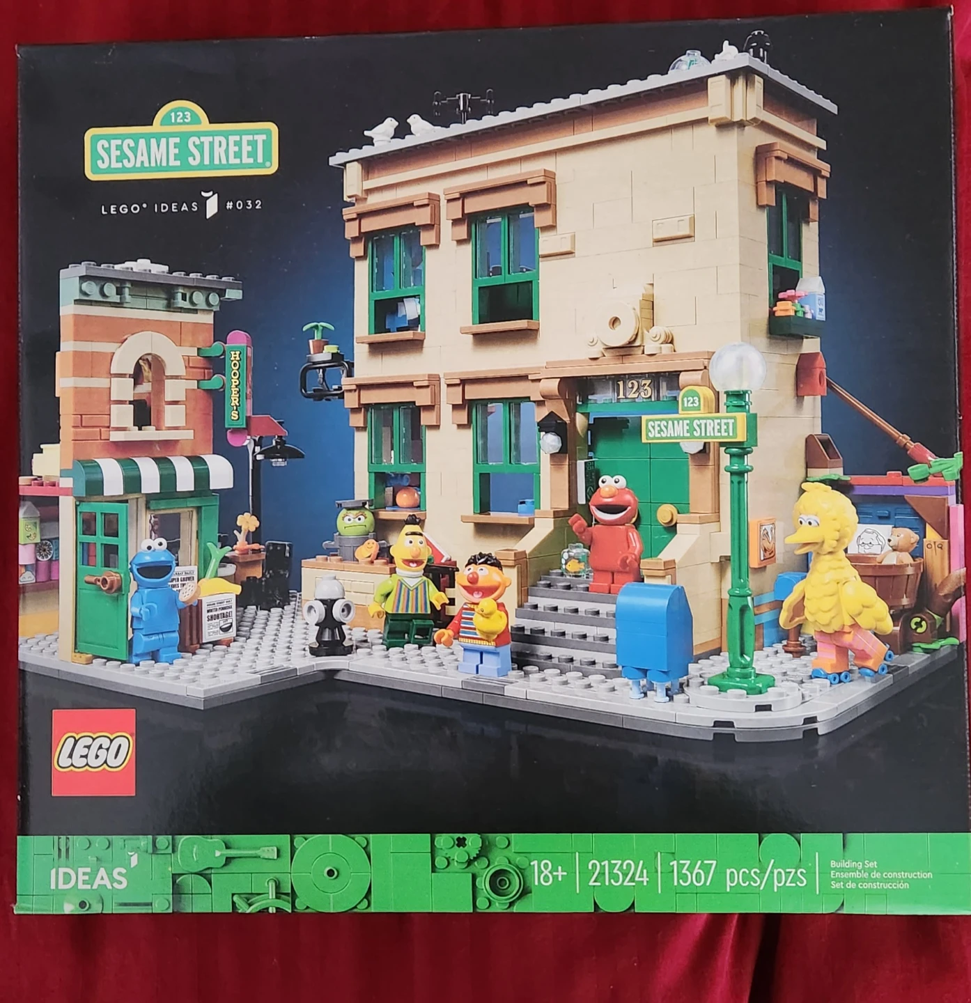 LEGO Ideas 123 Sesame Street Building Set 21324