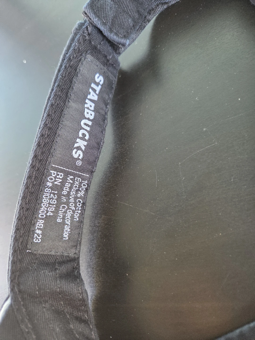 Starbucks Black Visor - photo 4