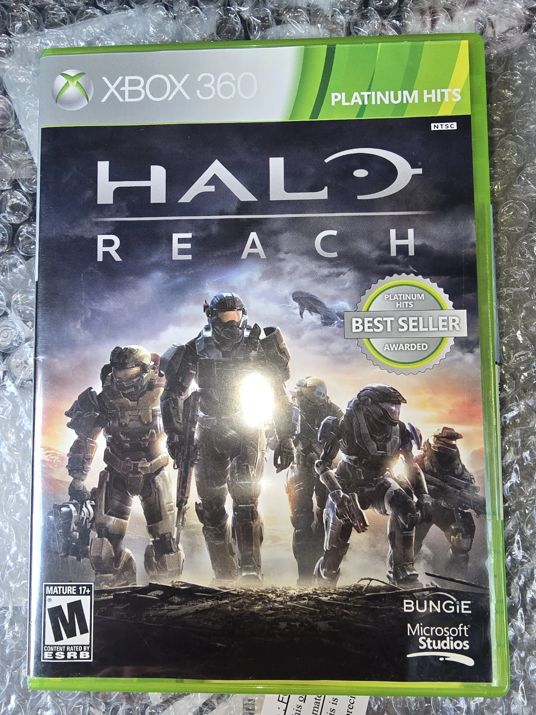 Halo Reach Platinum Hits Xbox 360 Game