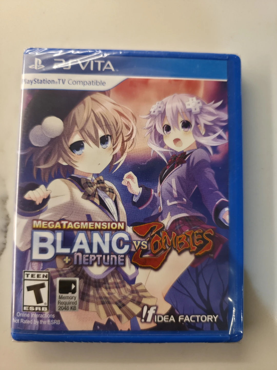Megatagdimension Blanc Vs Zombies PlayStation Vita Game