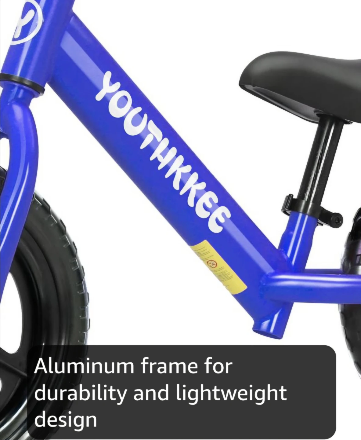 YOUTHHKEE Balance Bike Blue - photo 3