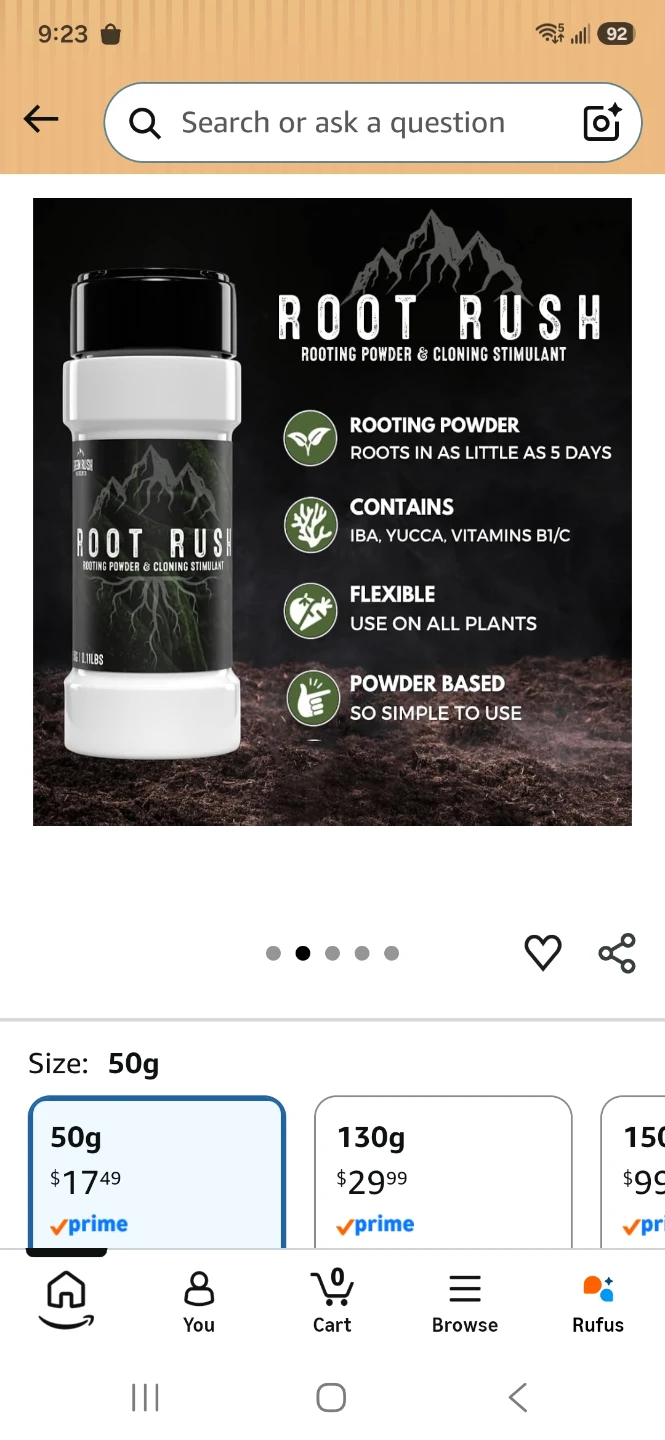 Rooting Powder & Cloning Stimulant 50g - photo 3