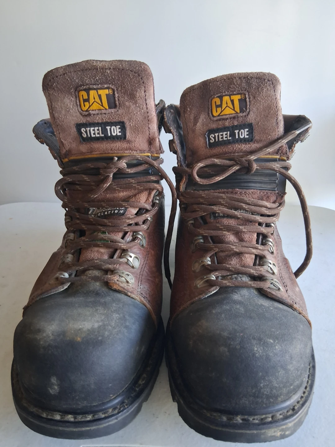 Caterpillar Steel Toe Work Boots Size 9