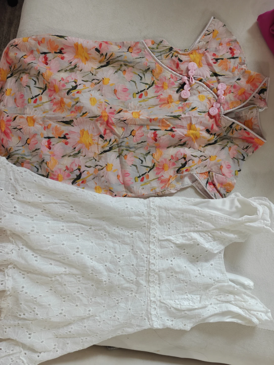 Girls Floral Dresses qi paos - photo 4