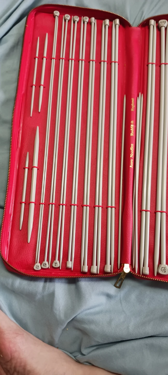 Vintage Aero Knitting Needles Redditch England