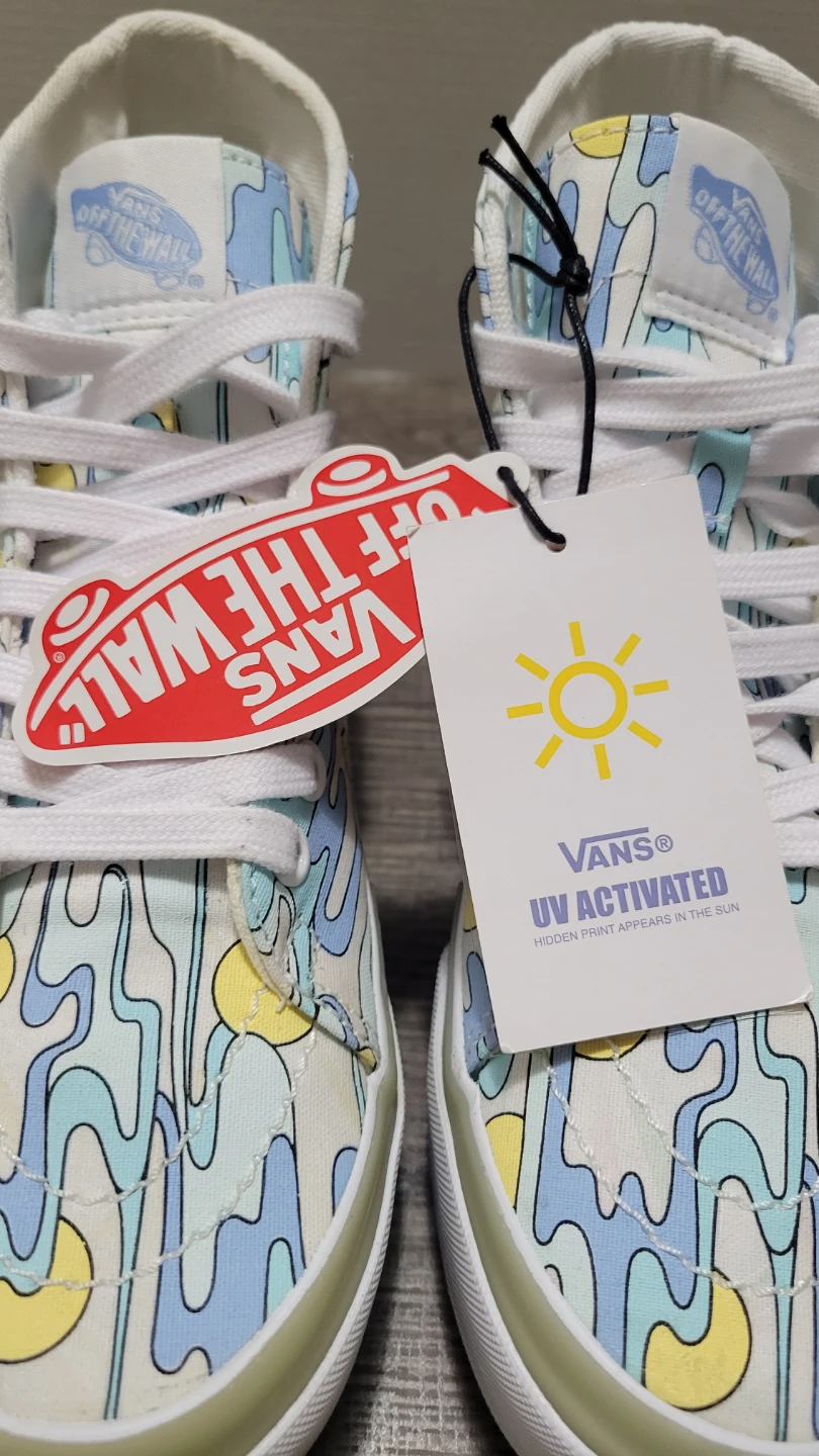 Vans UV Activated High Top Platform Sneakers Size 4 / 5.5 women - photo 5