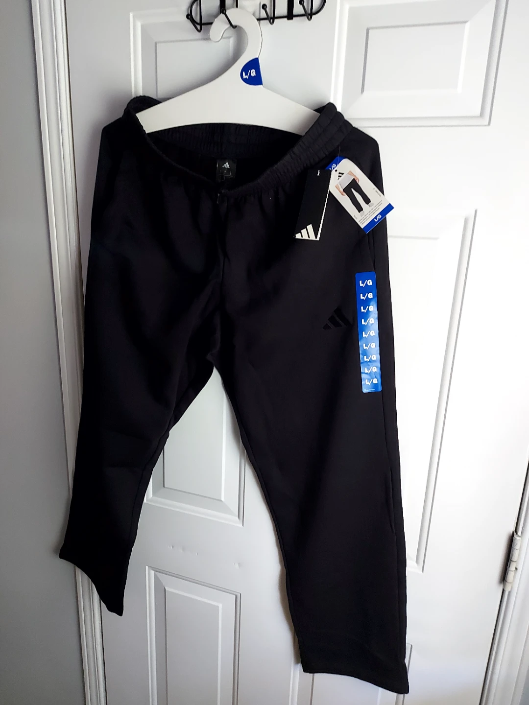 New Adidas Black Track Pants size L - photo 3