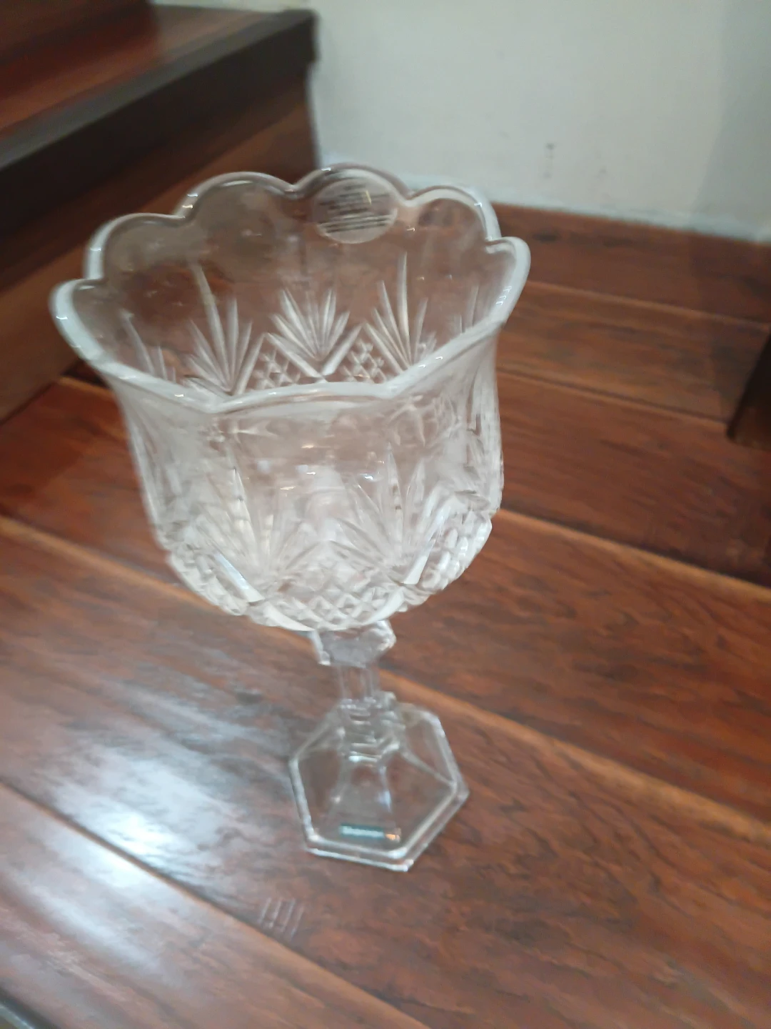 Shannon Crystal Pedestal Bowl - photo 2