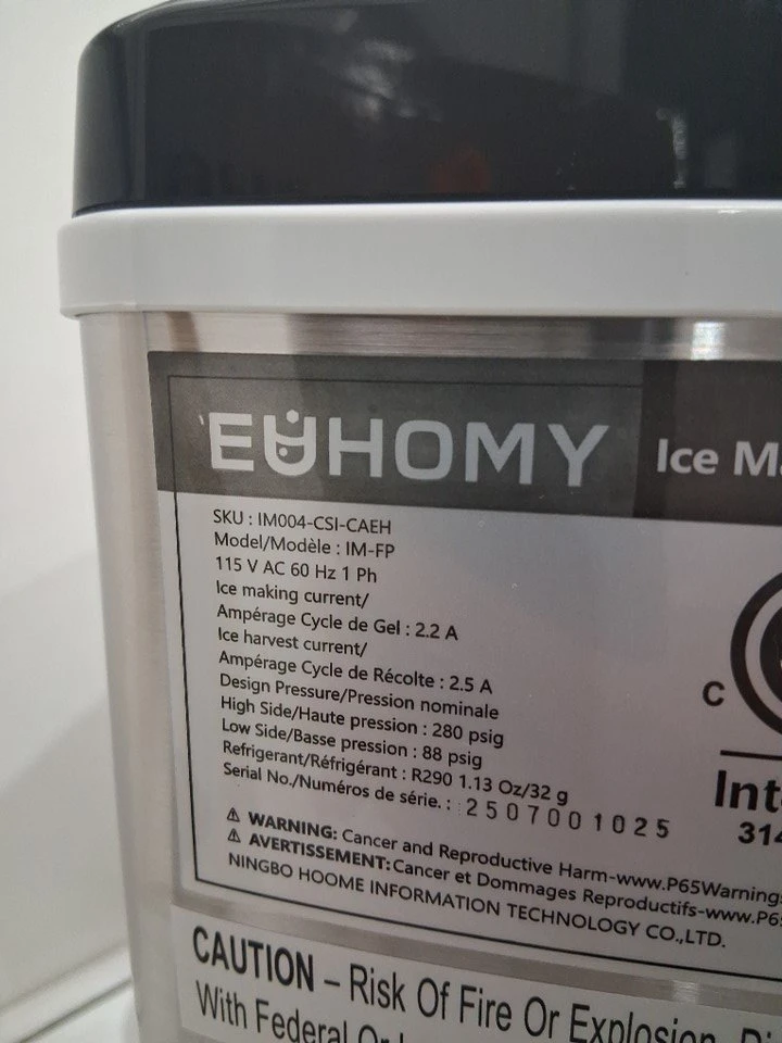 Euhomy IM-FP Countertop Ice Maker - photo 3