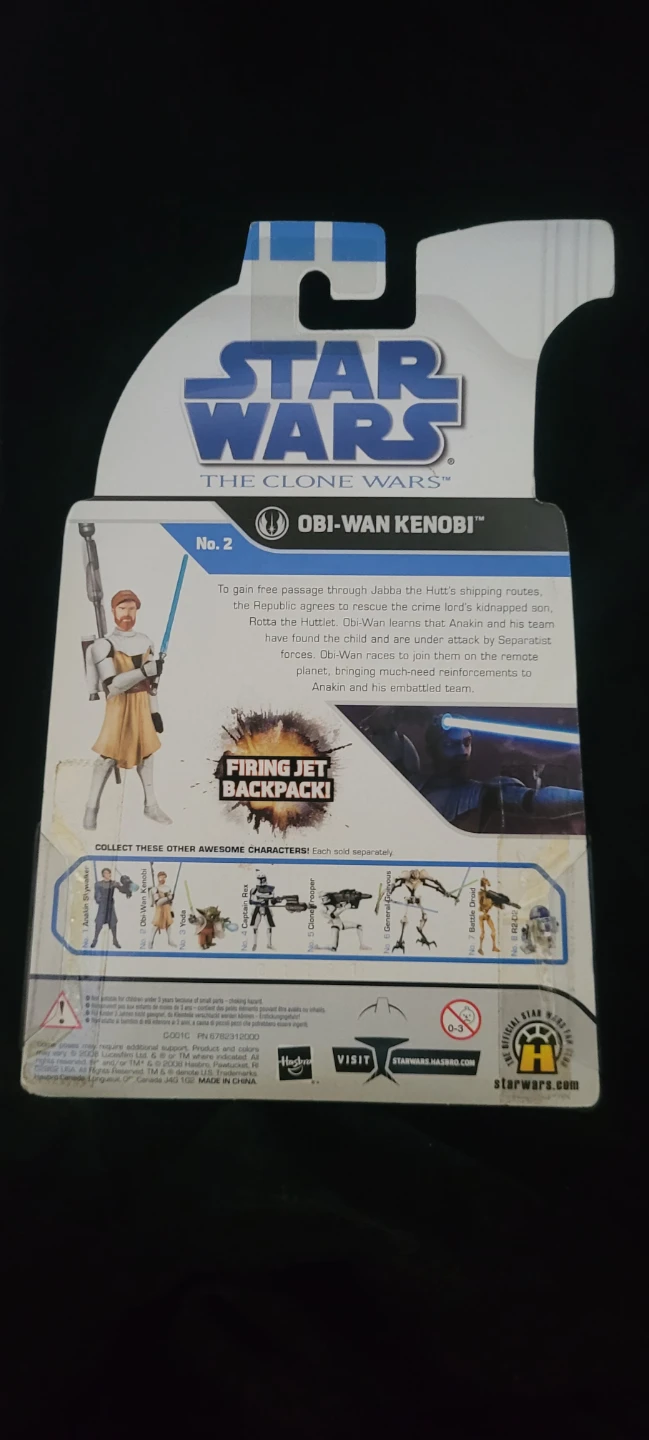 Star Wars The Clone Wars Obi-Wan Kenobi Action Figure - photo 2