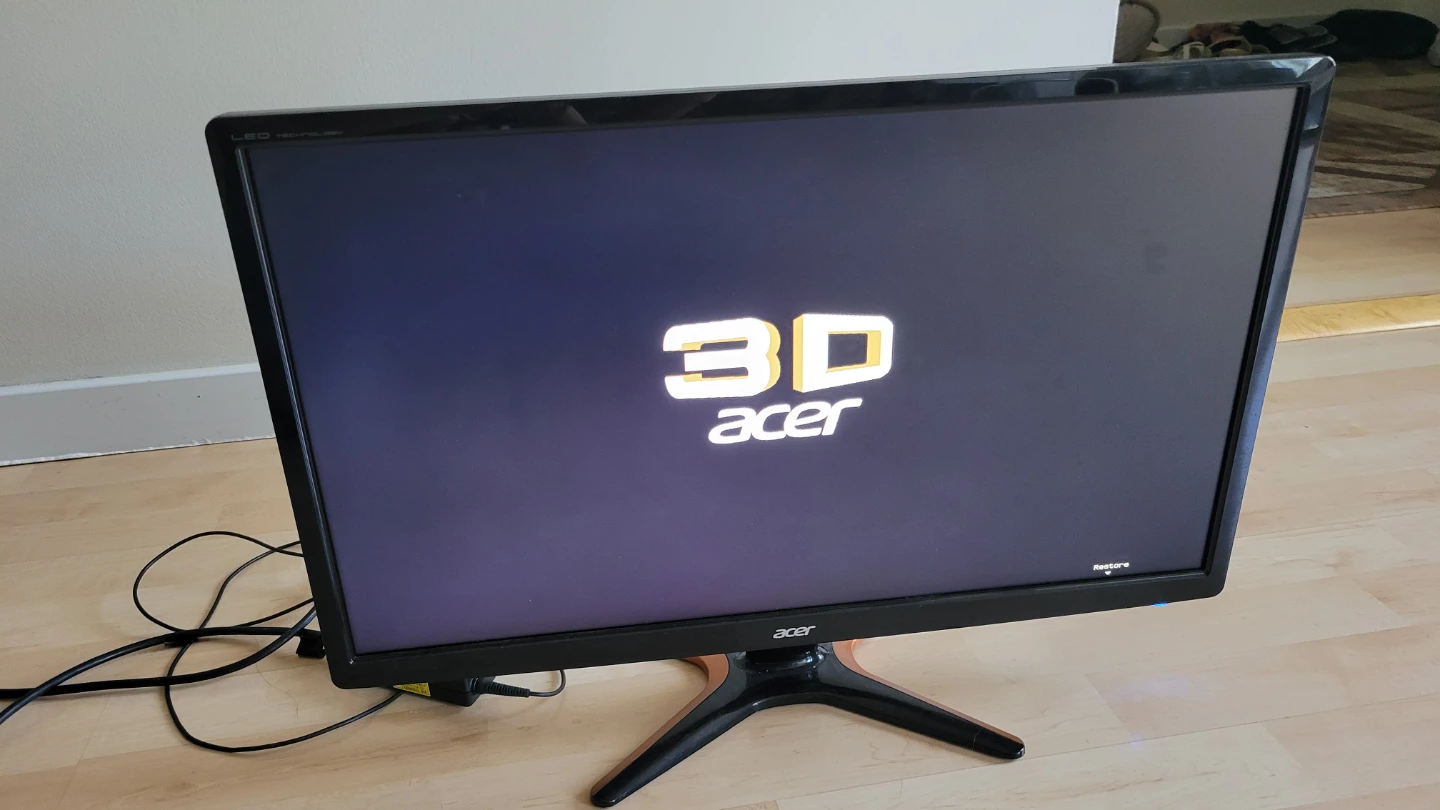 24" Acer GN246HL Gaming Monitor - photo 3