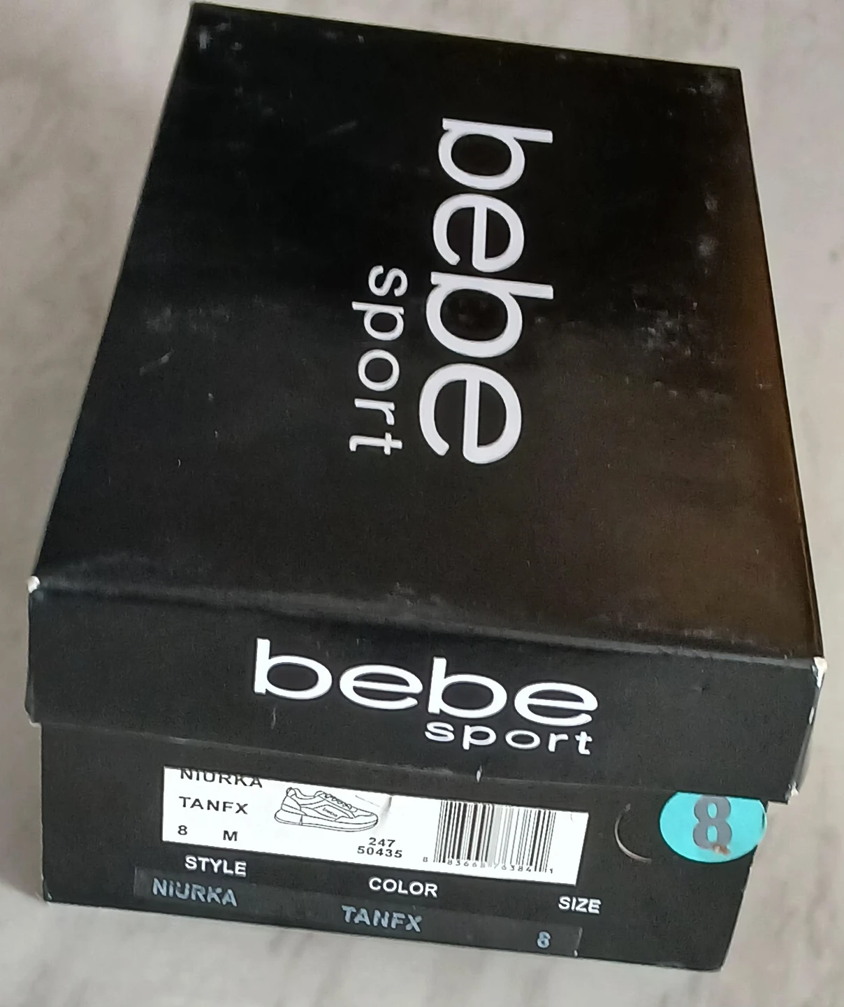 Bebe Sport Niurka Tanfx Sneakers Size 8