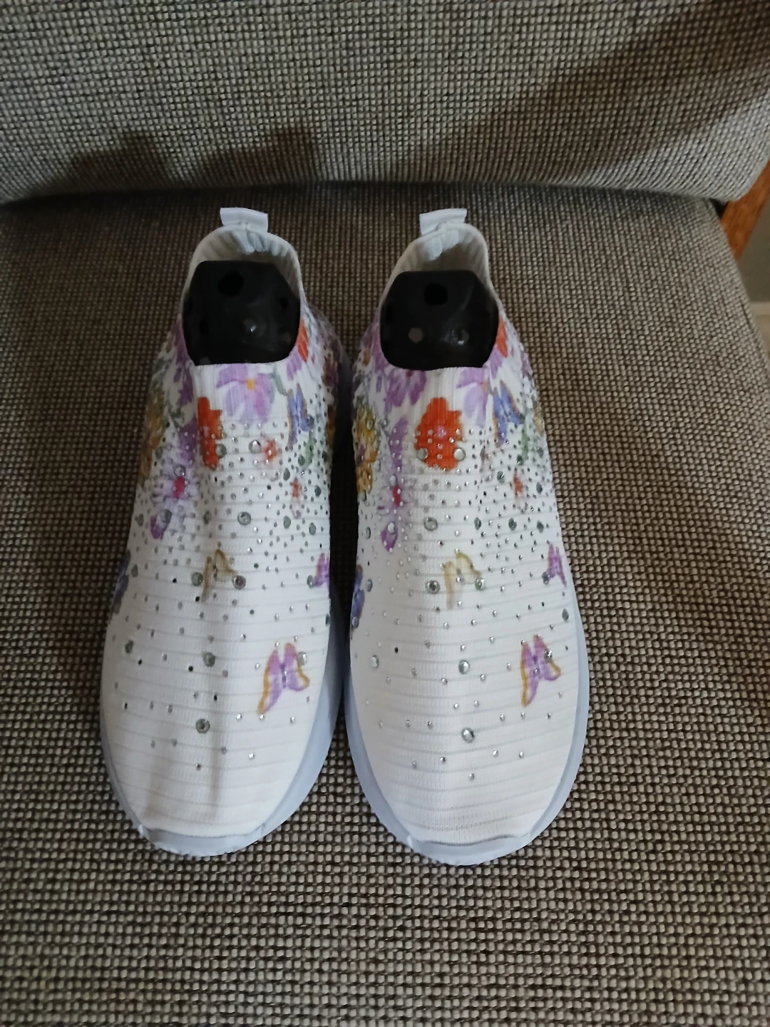 Women's Embellished Slip-On Sneakers - photo 2