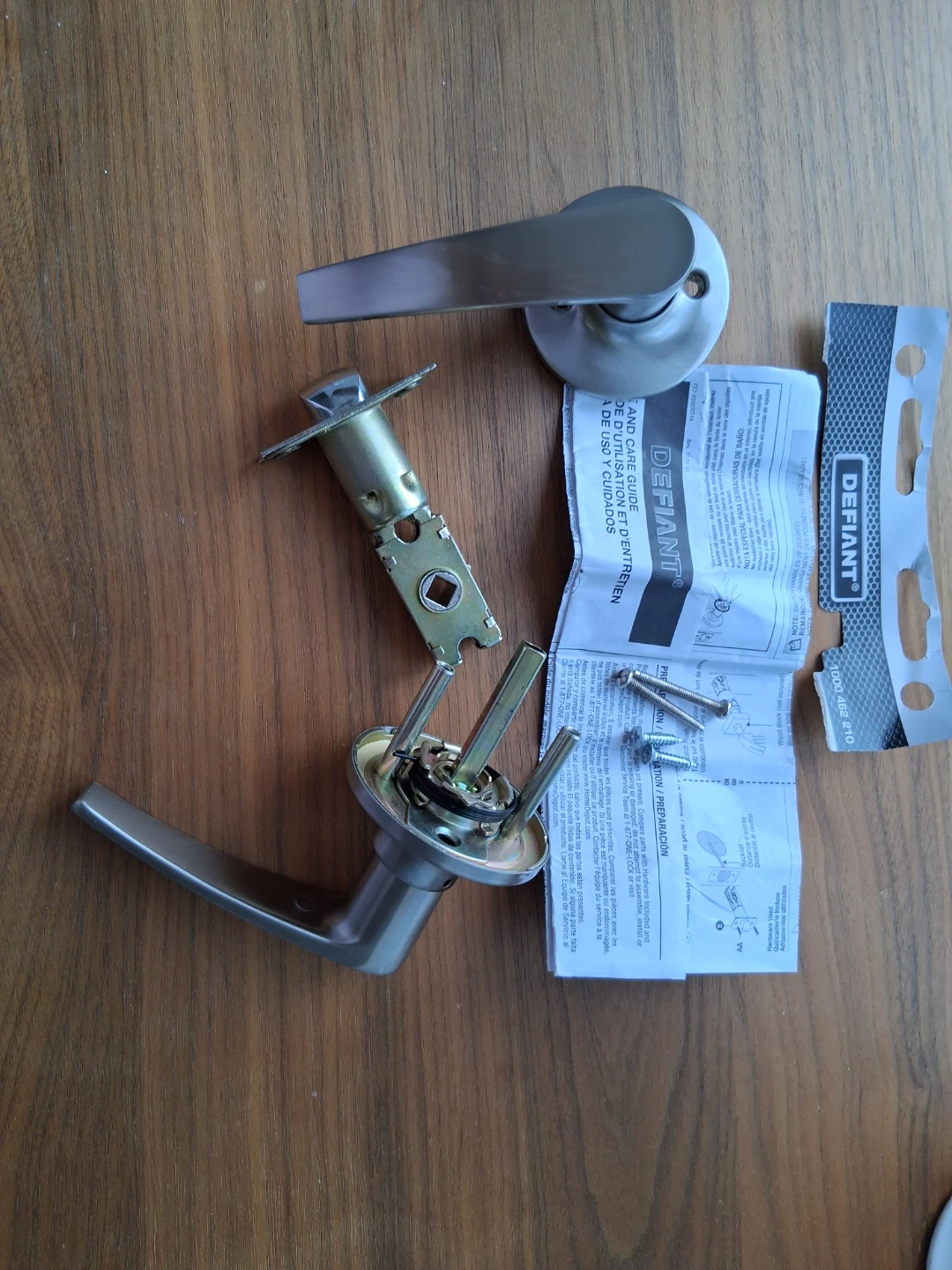 Defiant Door Lever Set