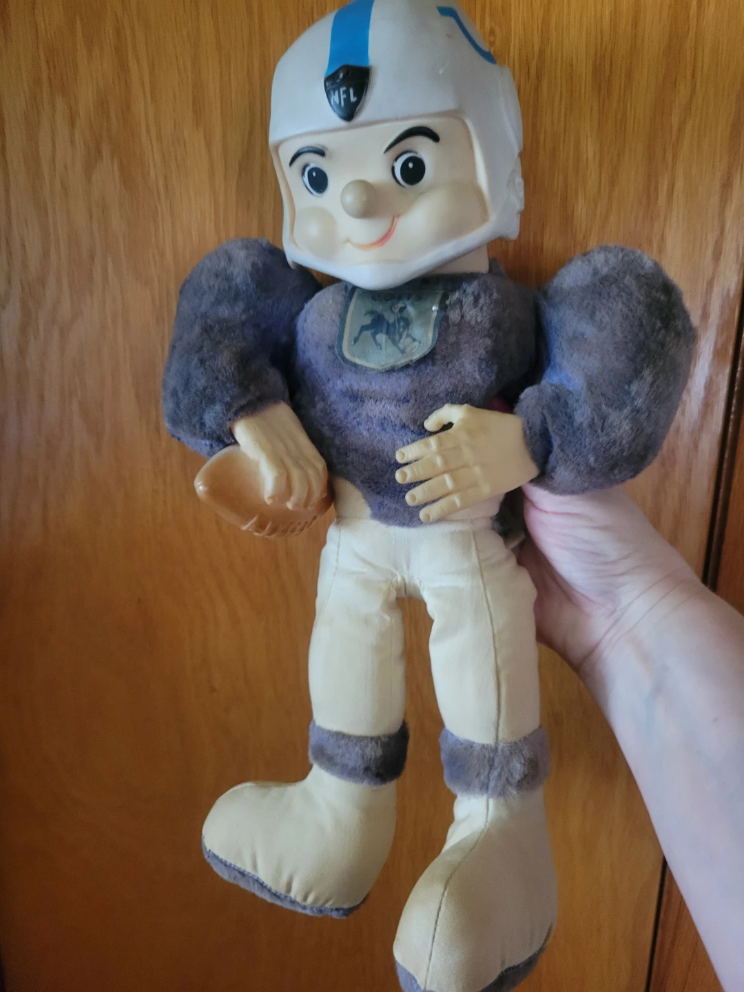 Vintage Indianapolis Colts NFL Football Plush Doll