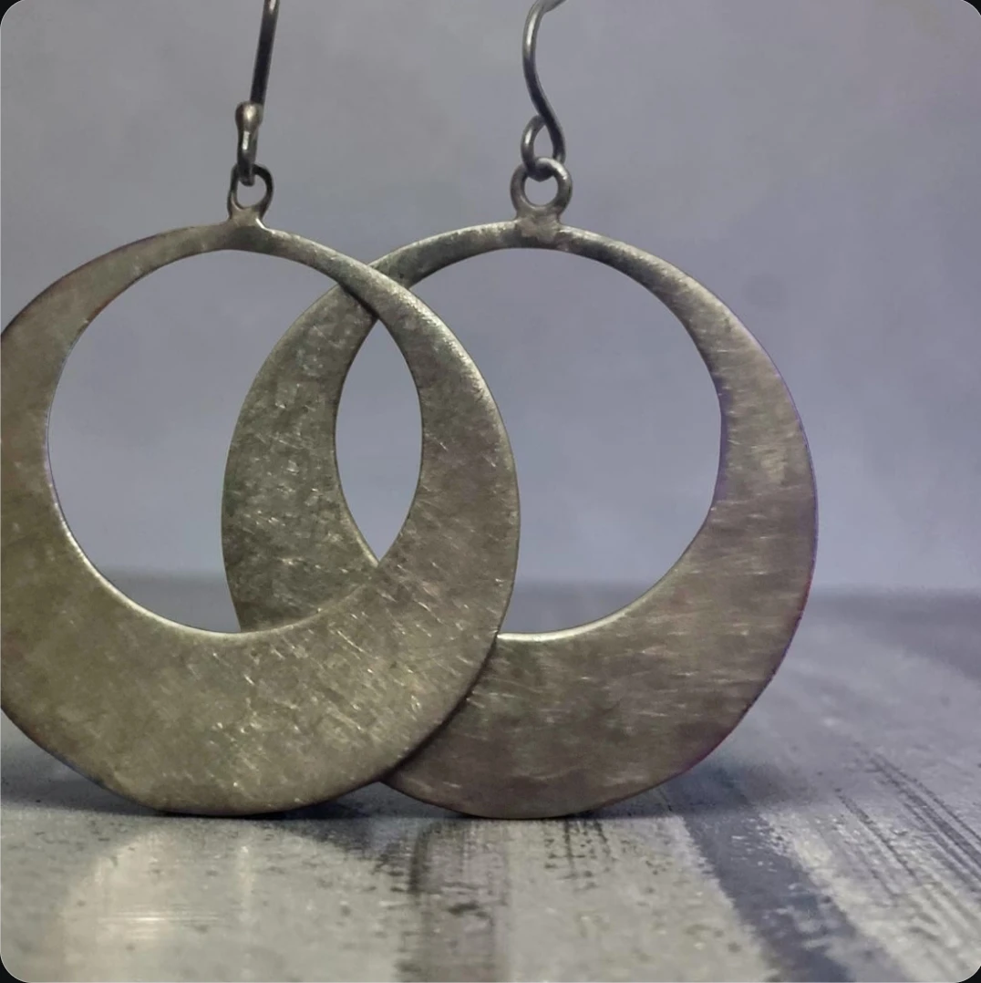 Tashi 925 Sterling Silver Hoop Earrings - photo 2