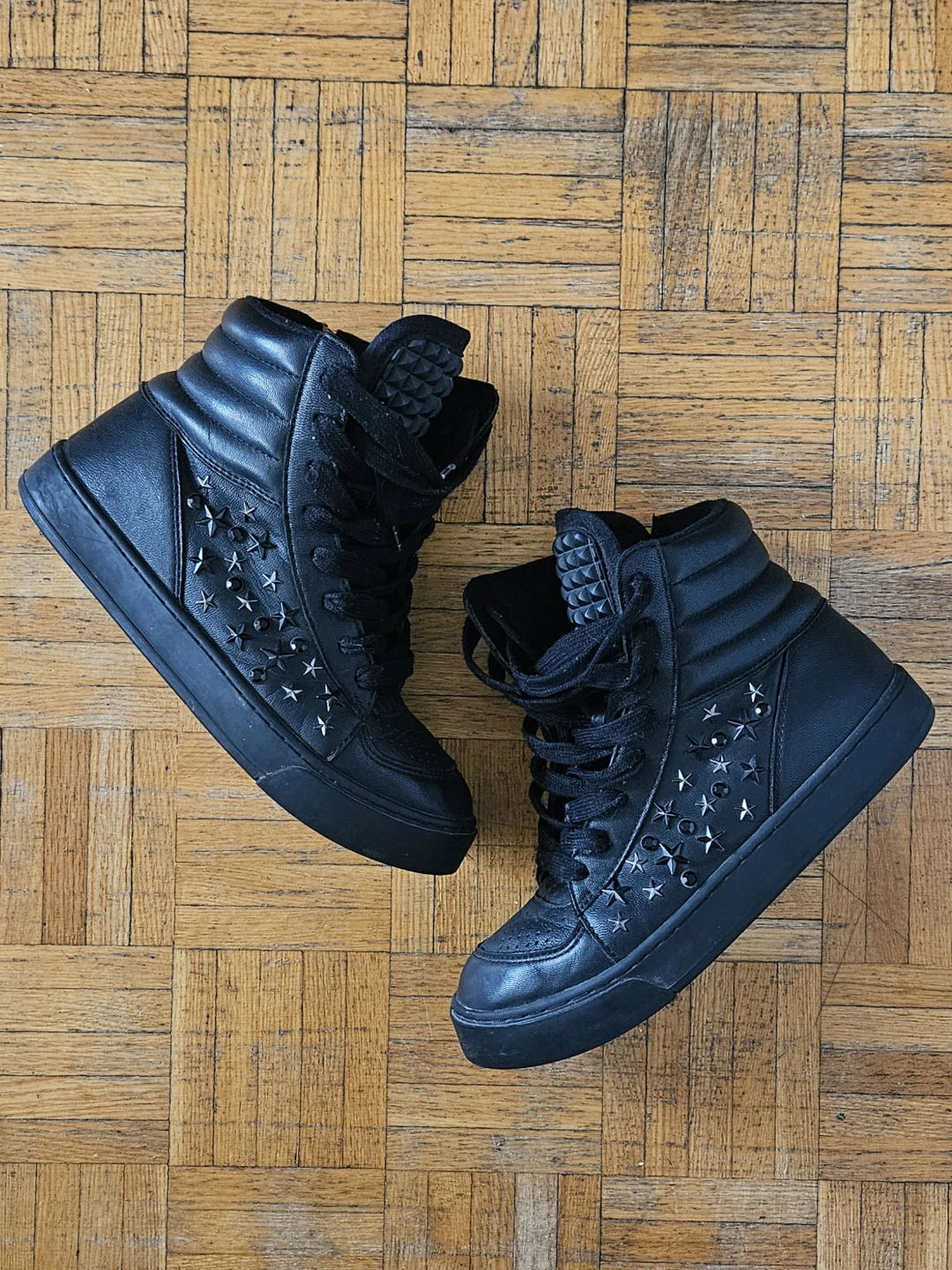 Authentic Rick Owen-Like Studded Men's Boots