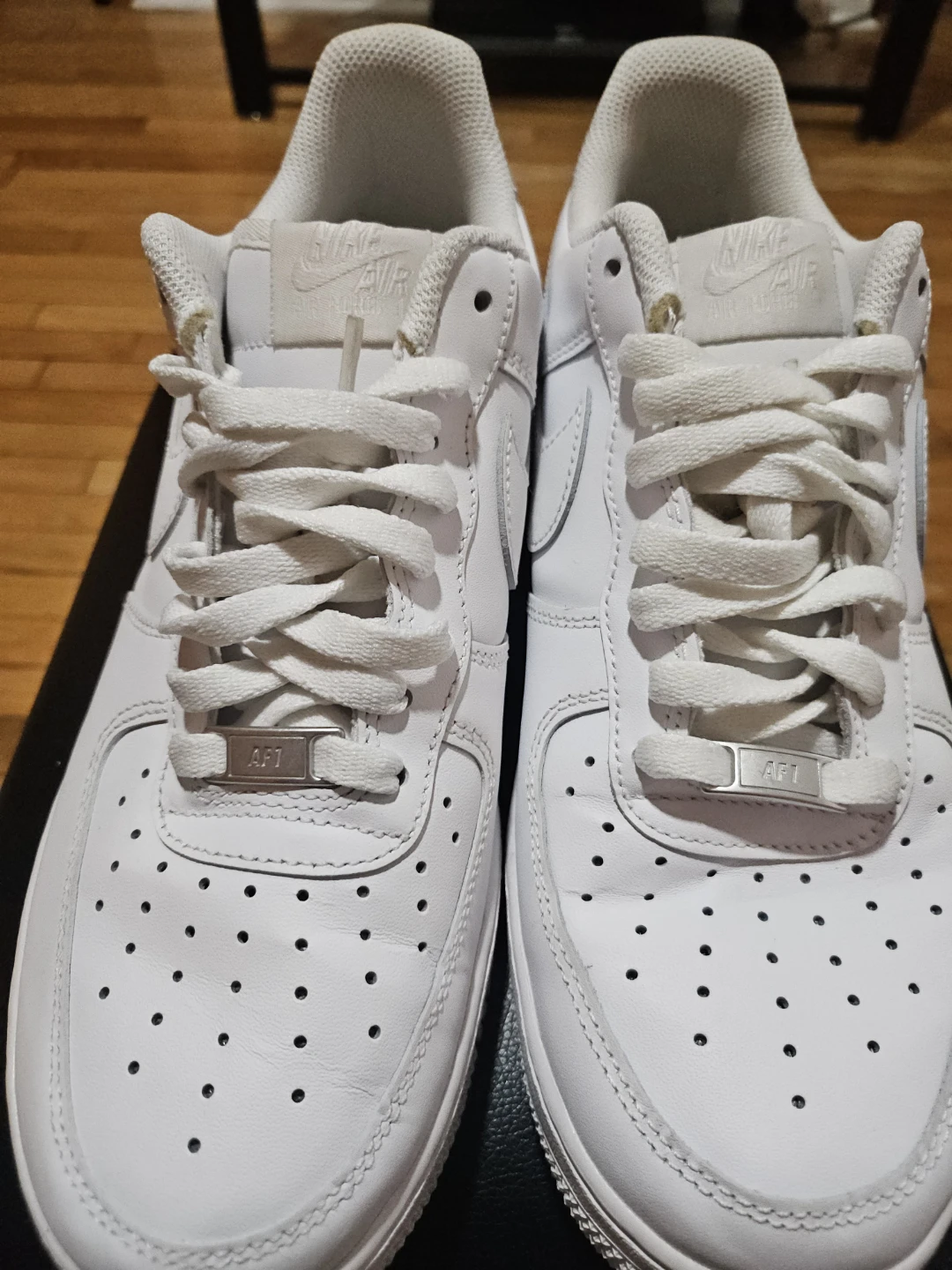 Nike men's white airforce one sneakers9