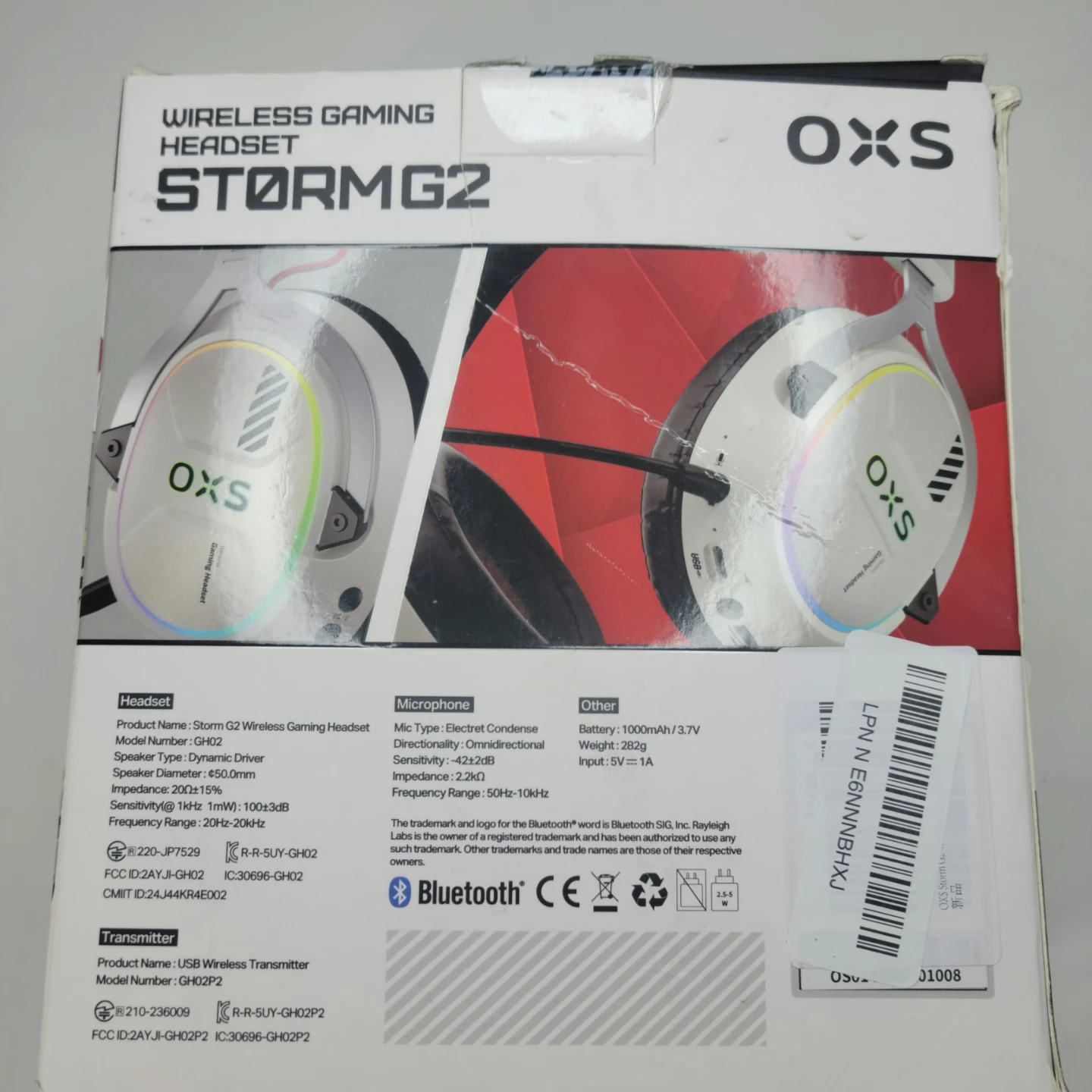 OXS Storm G2 Wireless Gaming Headset - photo 3