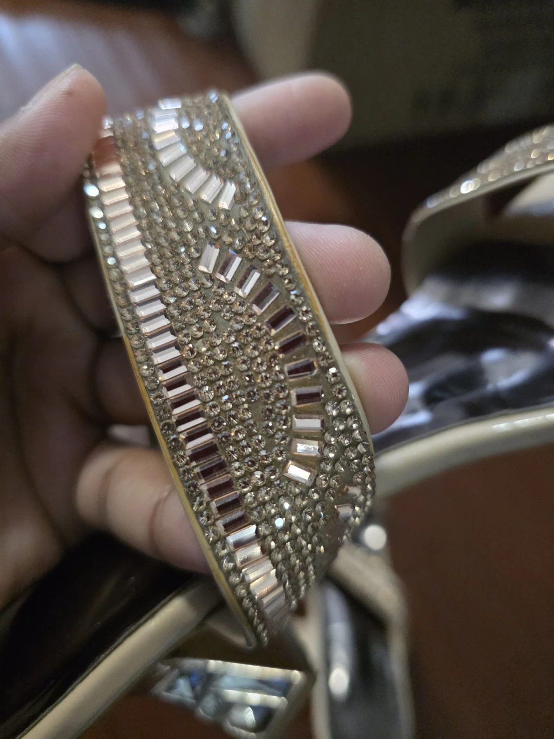Sparkly Heeled Sandals - photo 4