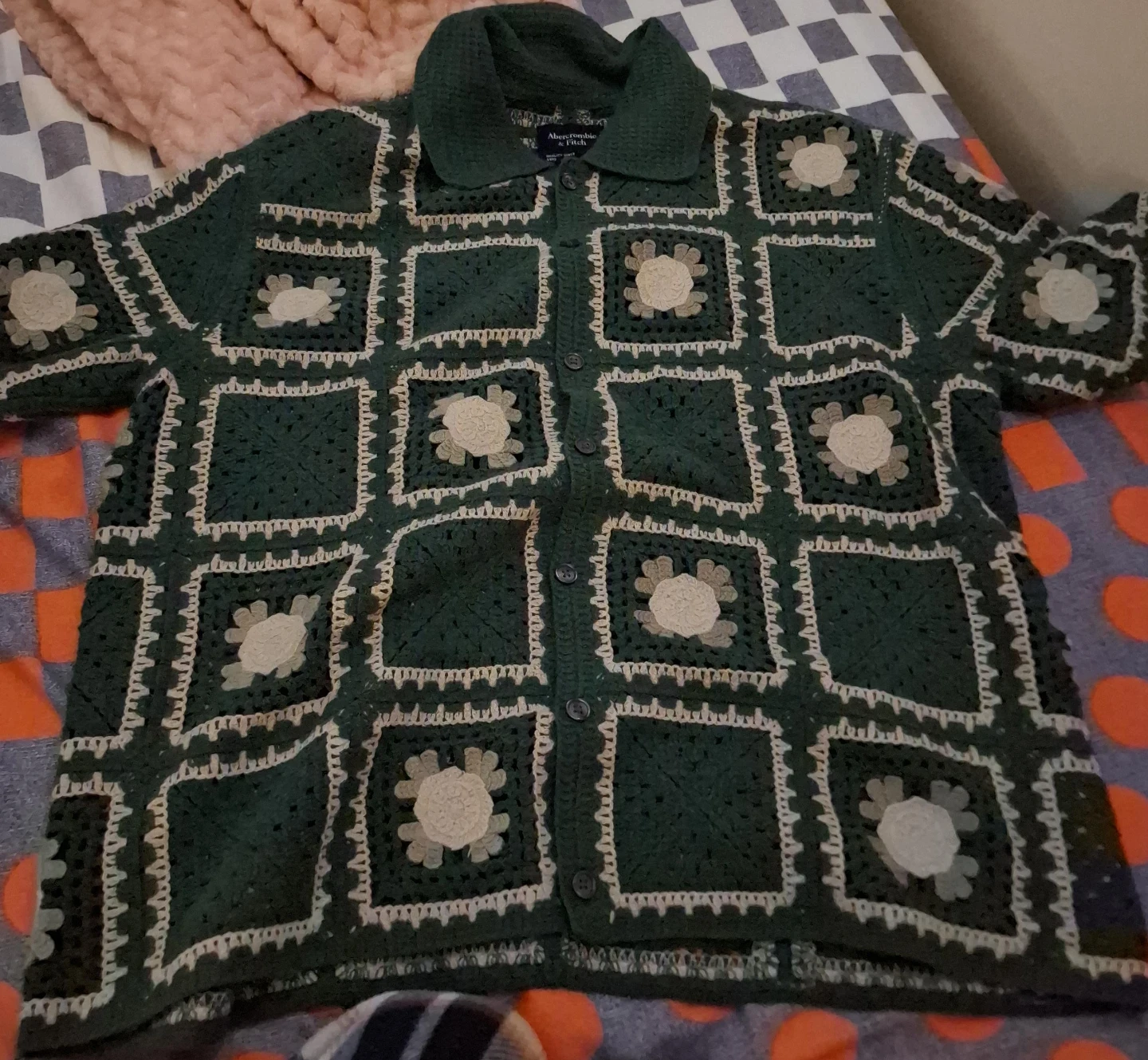 Abercrombie & Fitch Crochet Cardigan