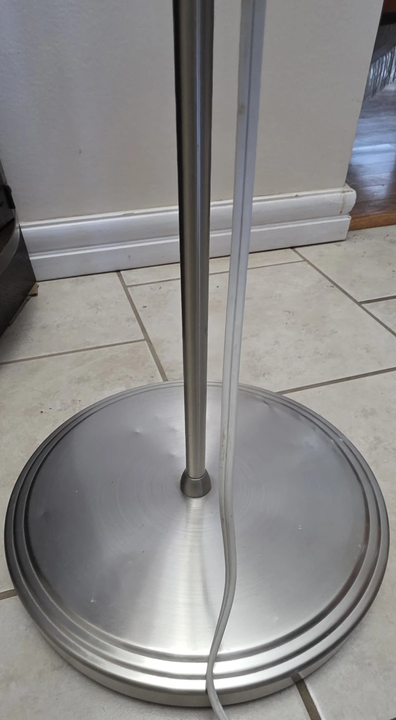 IKEA Floor Lamp - Metal and Frosted Glass - photo 4