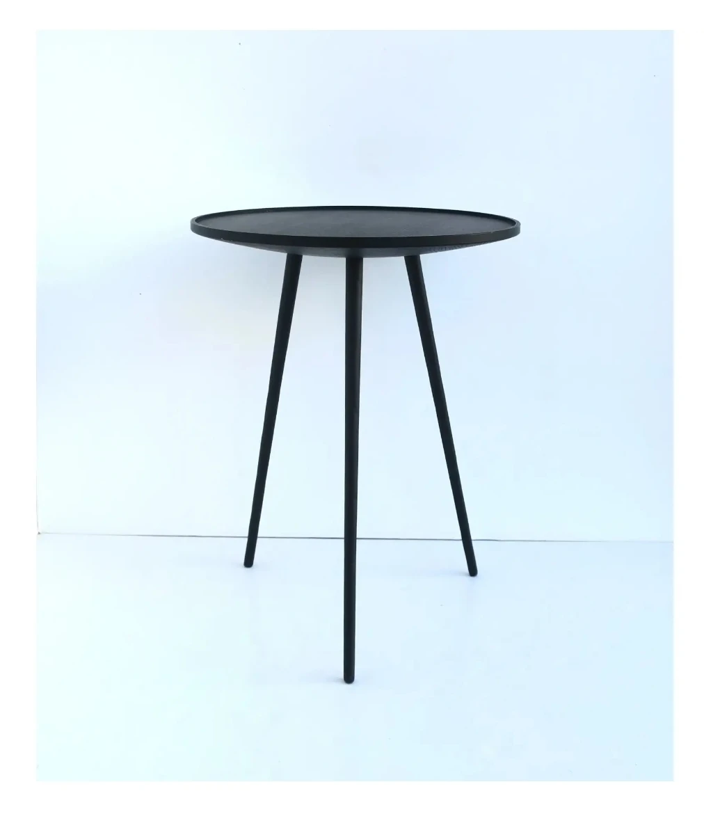 Anne Dittmeier New York Black Wood Side Table - photo 3