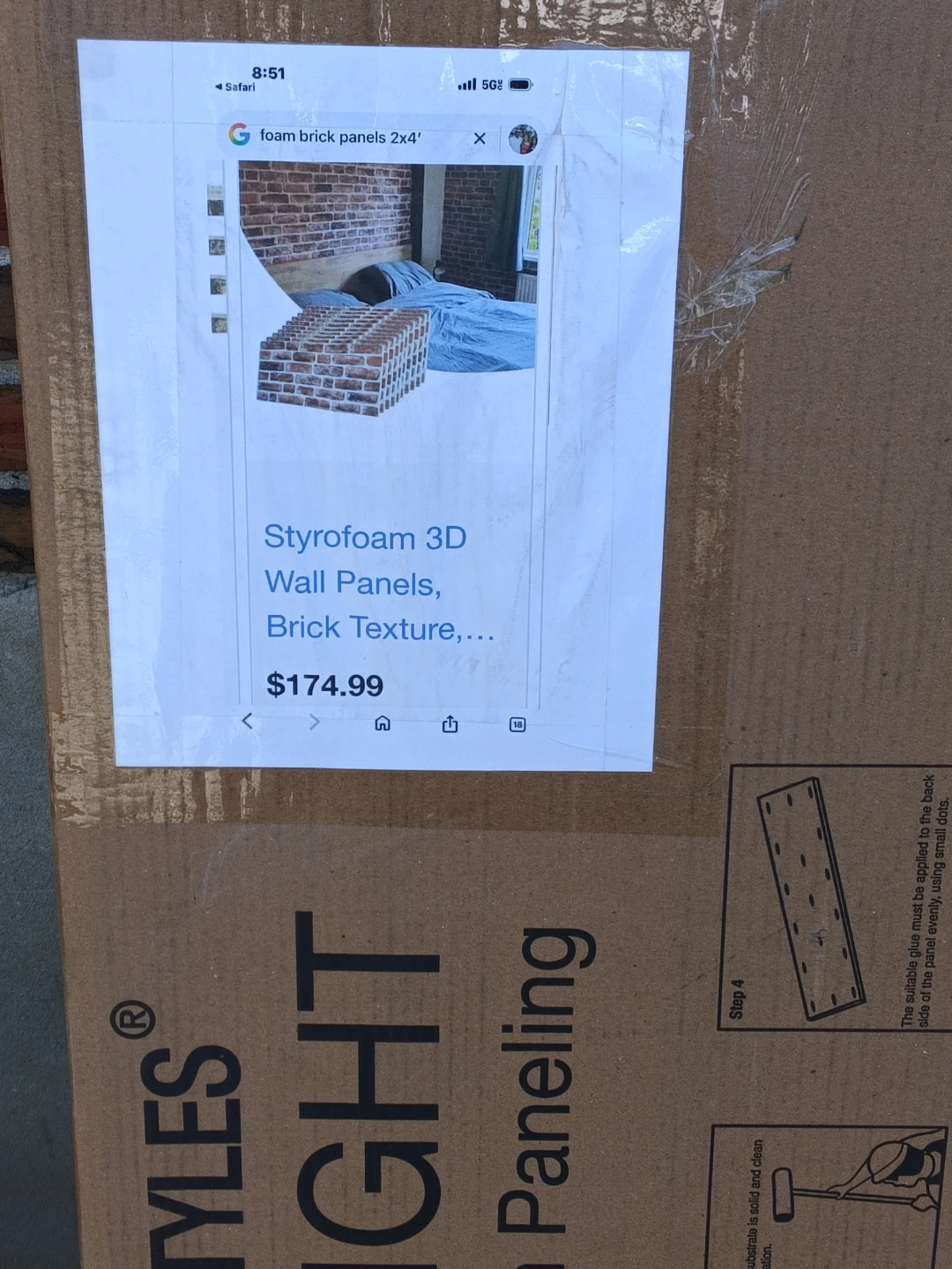 Rebel of Styles Ultralight Styrofoam 3D Wall Panels