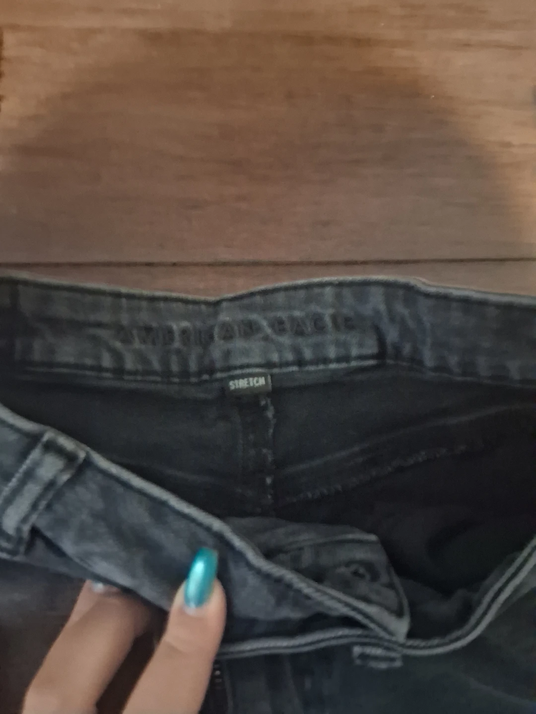 American Eagle Stretch Denim Shorts Size 4 - photo 2