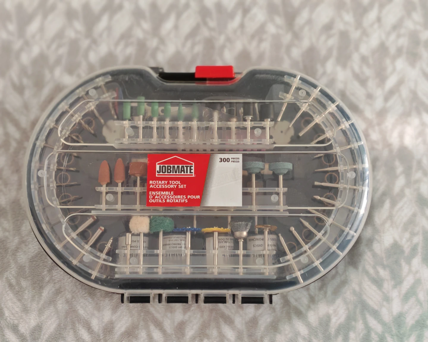 Jobmate 300-Piece Rotary Tool Accessory Set (Dremel Compatible)