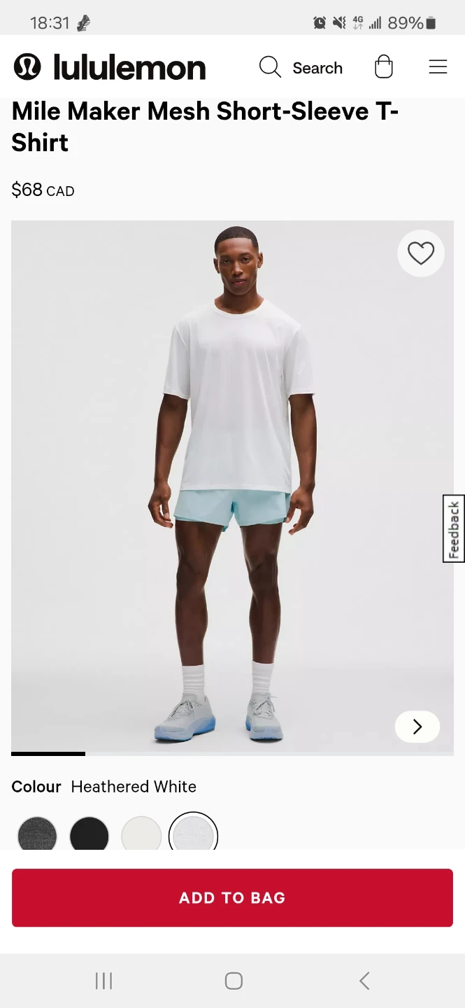 Lululemon&Band-Aid Mile Maker Mesh Short-Sleeve Tee,T-shirt - photo 3