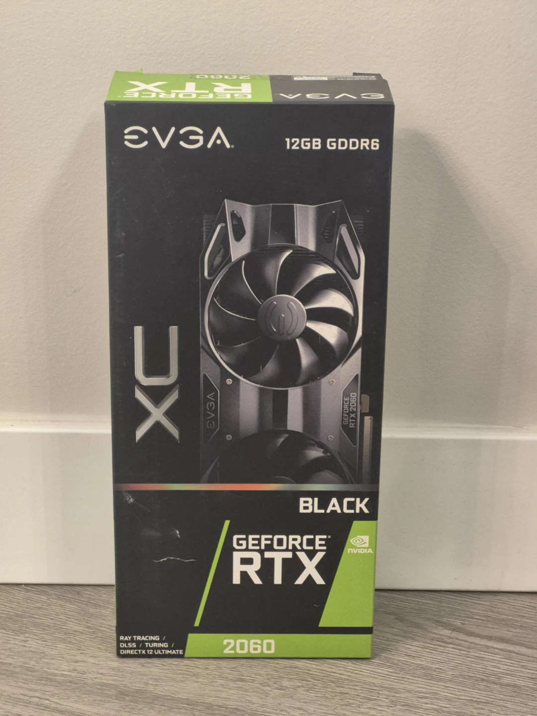 EVGA GeForce RTX 2060 XC BLACK GAMING Graphics Card
