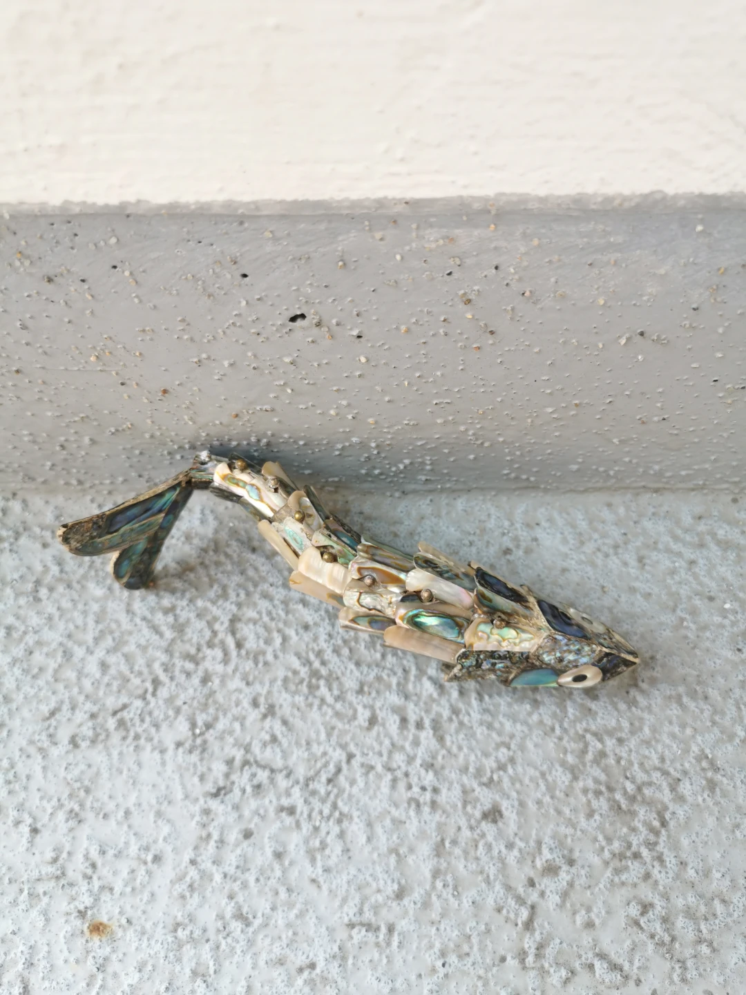 Vintage Articulated Abalone Fish Bottle Opener – Mid-Century - photo 5