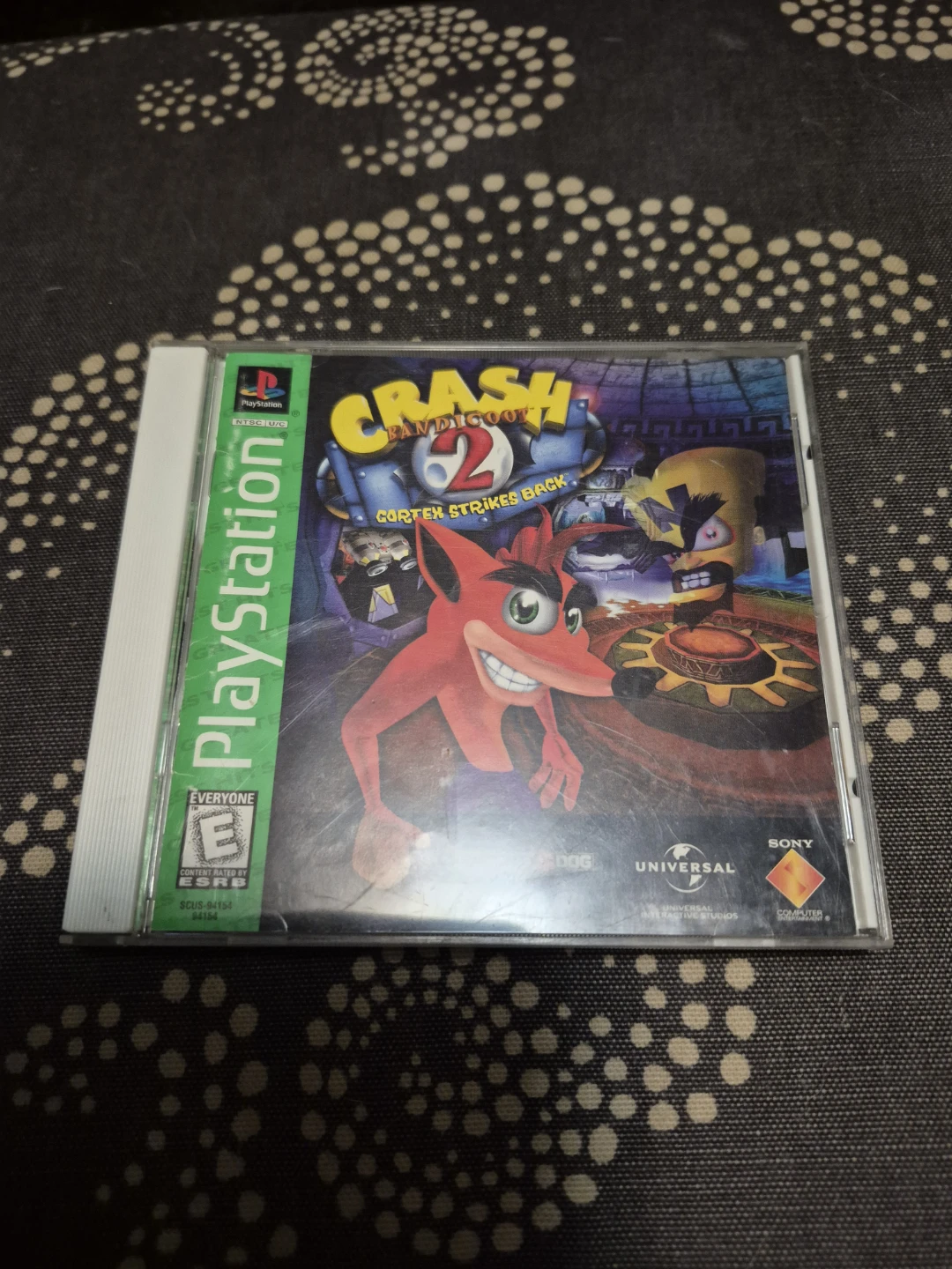 Crash Bandicoot 2: Cortex Strikes Back PlayStation Game