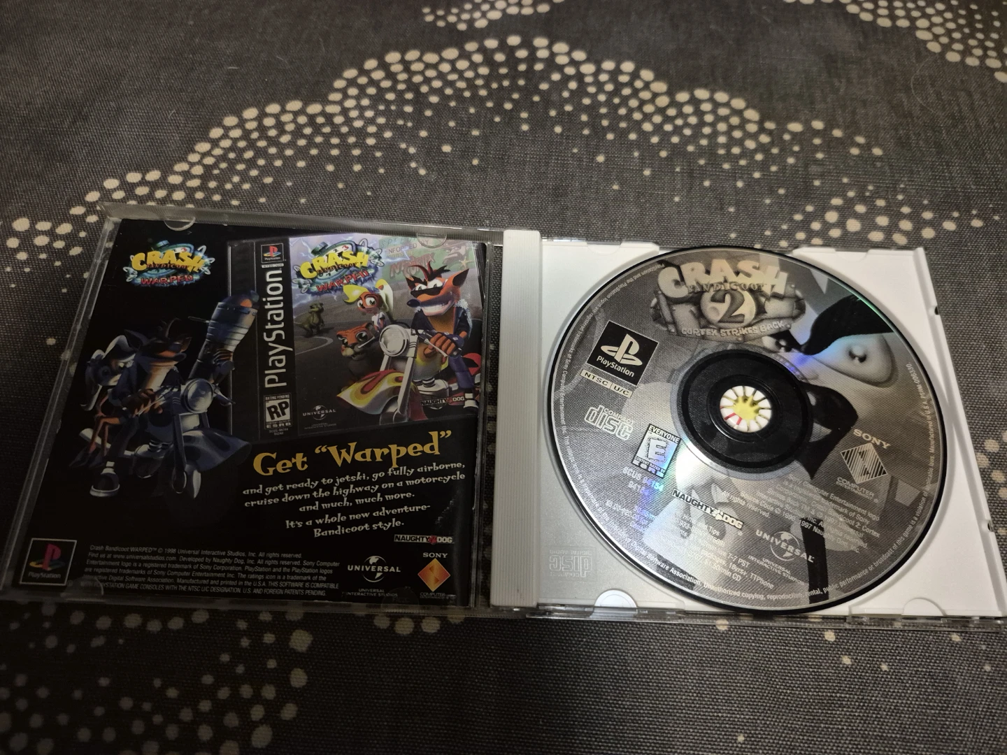 Crash Bandicoot 2: Cortex Strikes Back PlayStation Game - photo 2