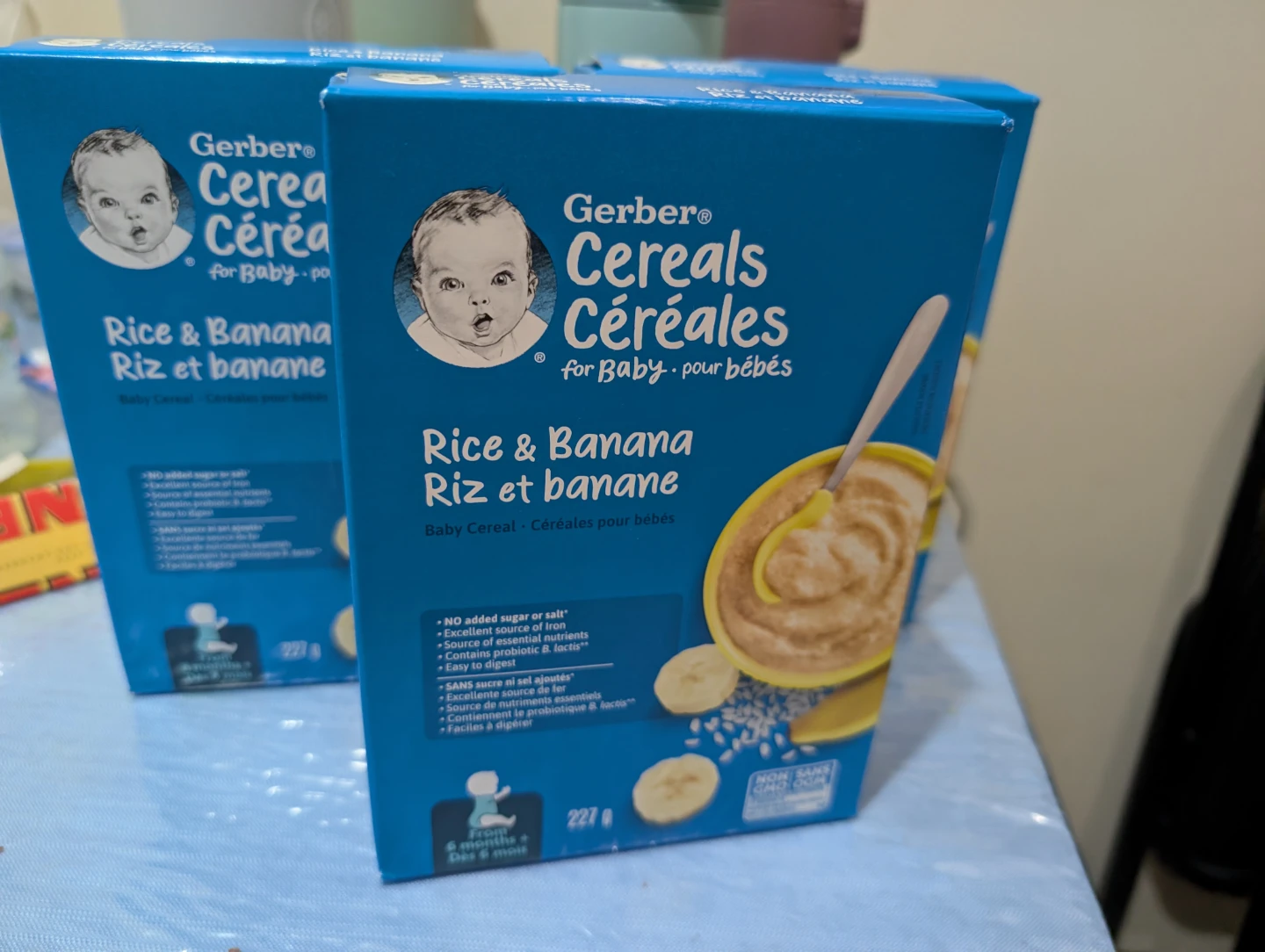 Gerber Rice & Banana Baby Cereal 227g