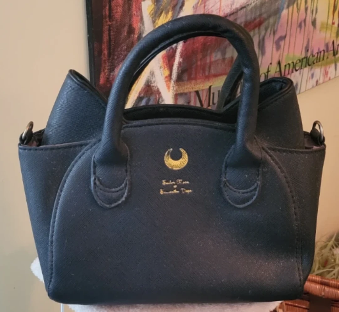 Samantha Vega x Sailor Moon Black Mini Tote Bag