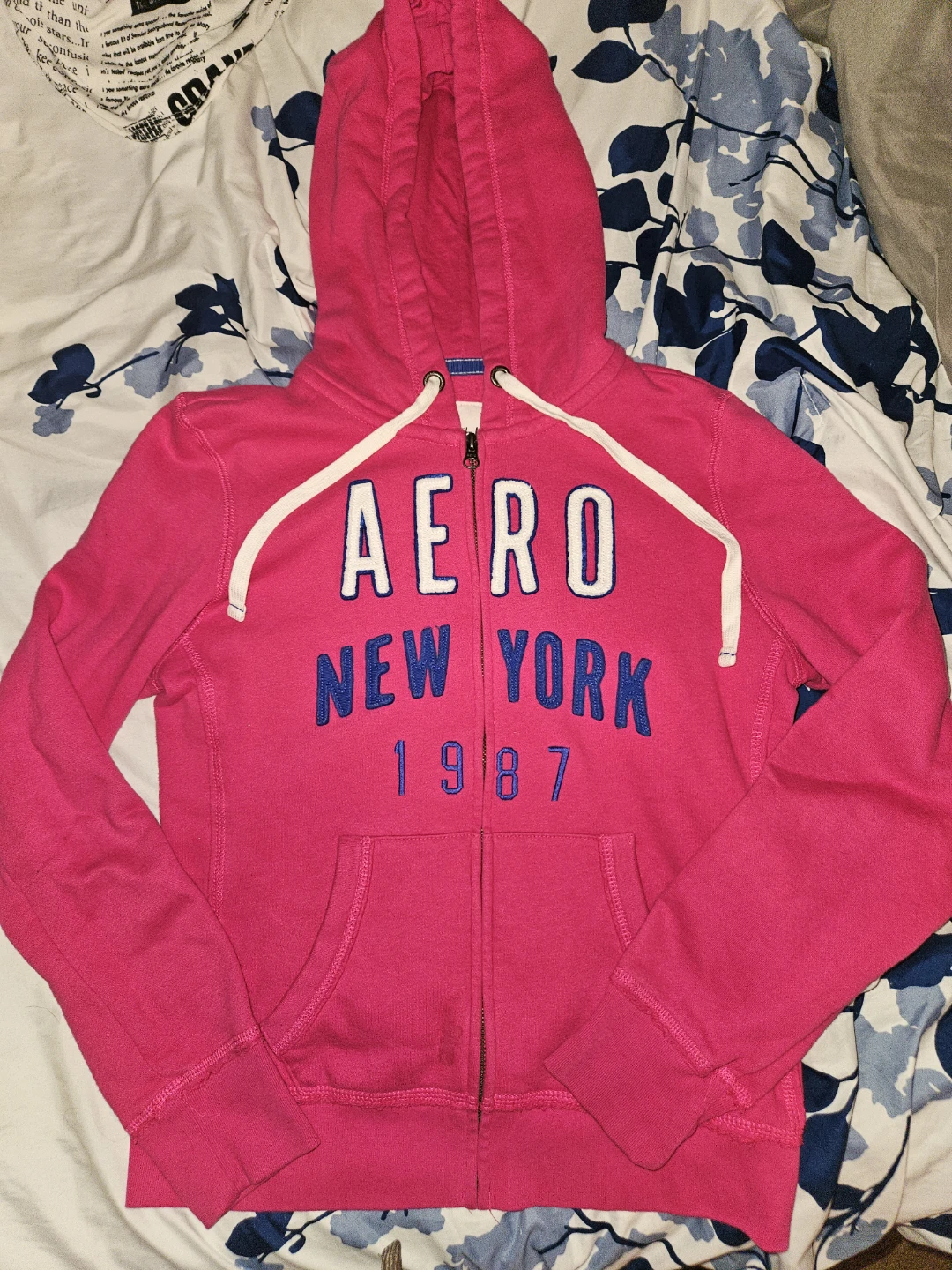 Aeropostale "EIGHTY-SEVEN" Zip-Up Hoodie - photo 4