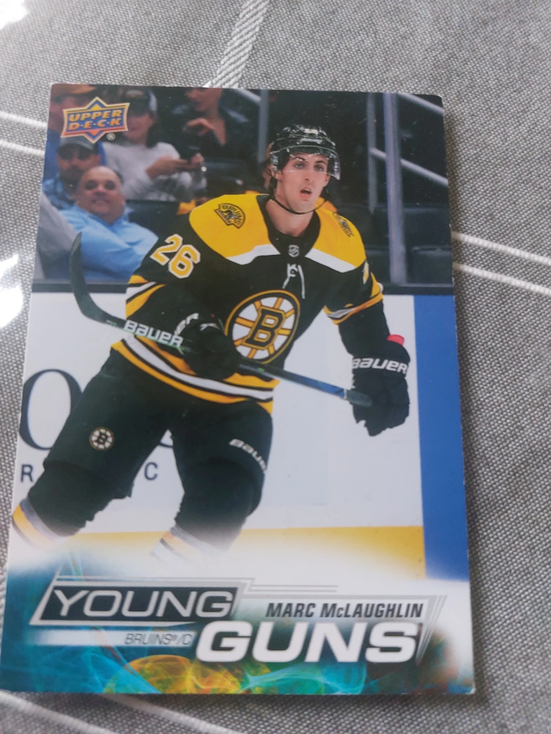 Upper Deck Young Guns Marc McLaughlin Hockey Card