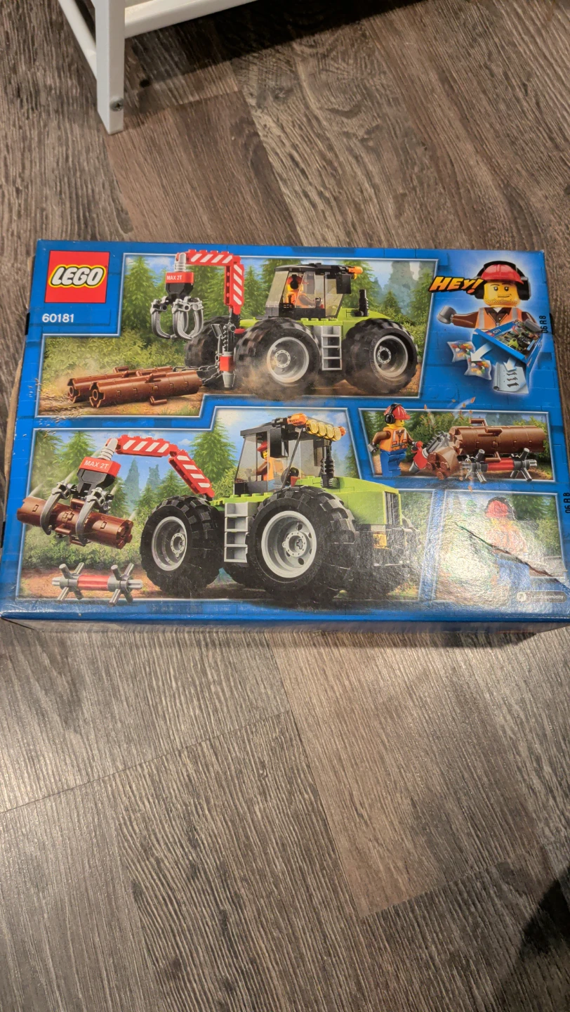 LEGO City Forest Tractor 60181 Building Toy