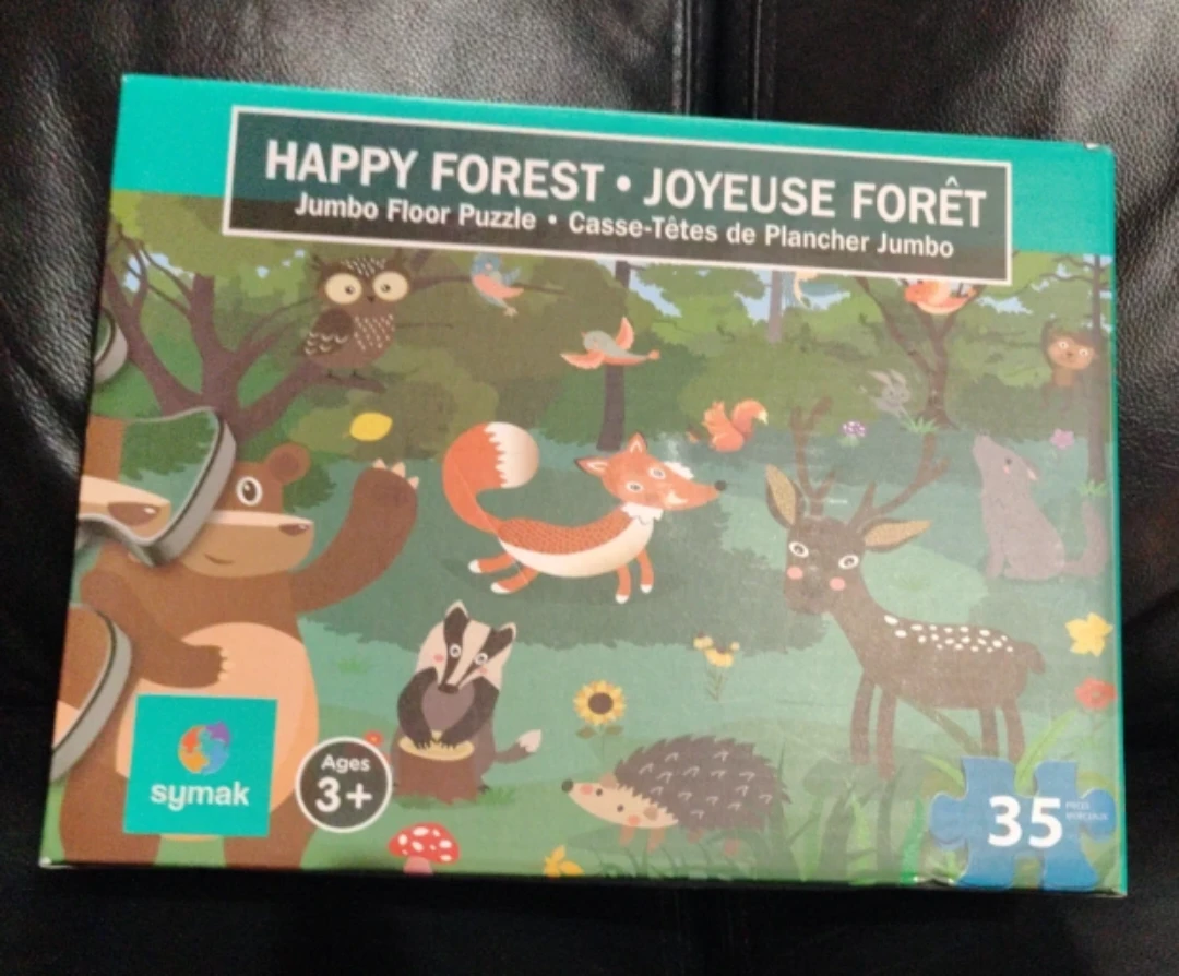 Symak Happy Forest Jumbo Floor Puzzle