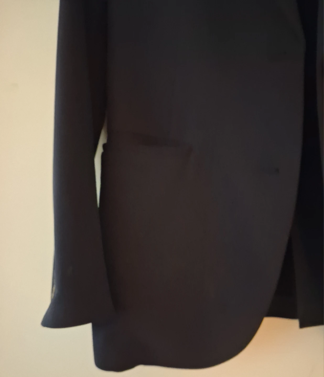 Dark Navy Suit Jacket Uniqlo - photo 3