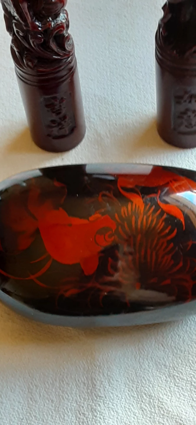 Decorative Koi Fish and Dragon Seals - photo 2