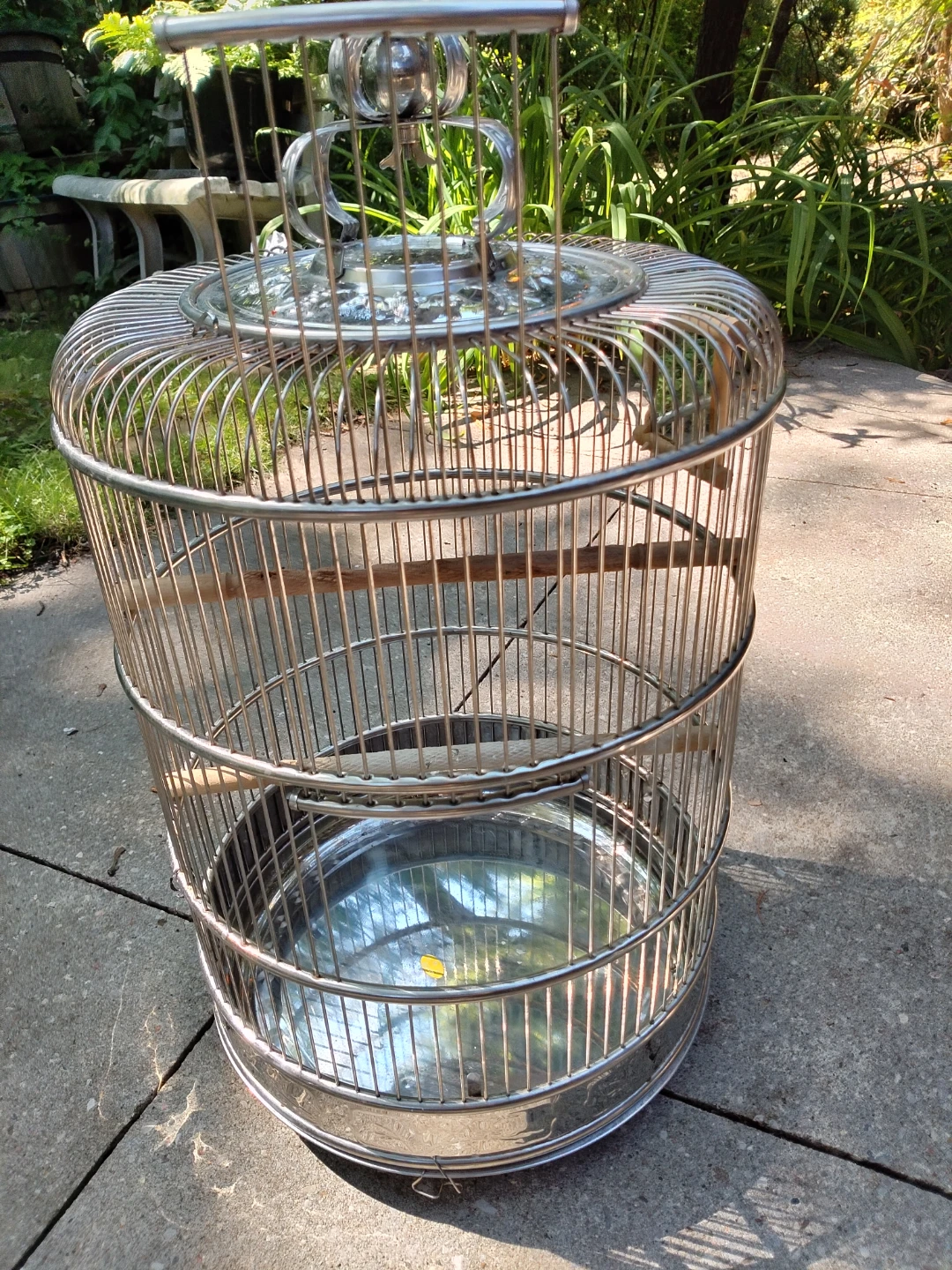 Ornate, Decorative Stainless Steel bird cage - photo 2