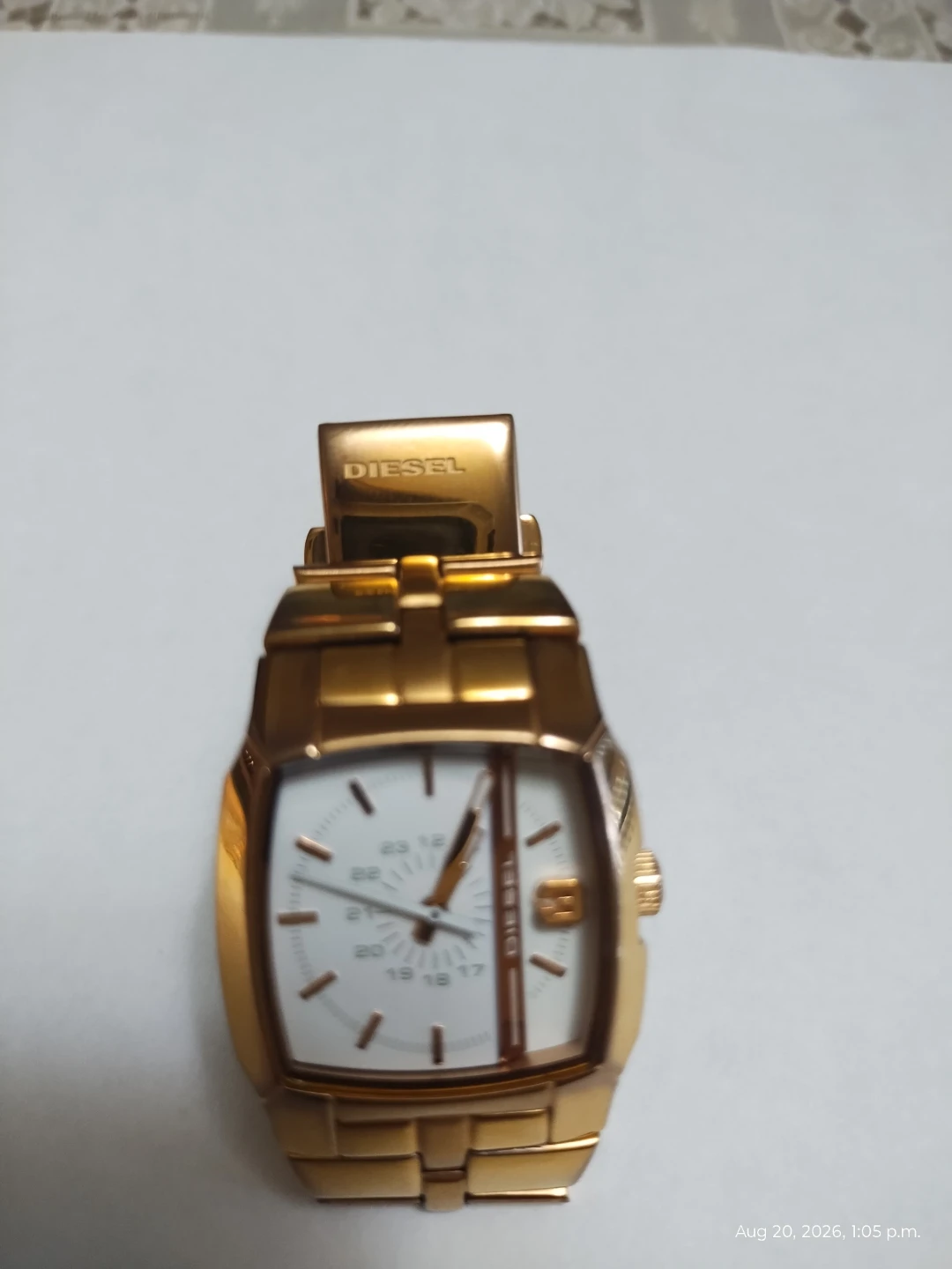 DIESEL Gold-Tone Women's Watch – Working