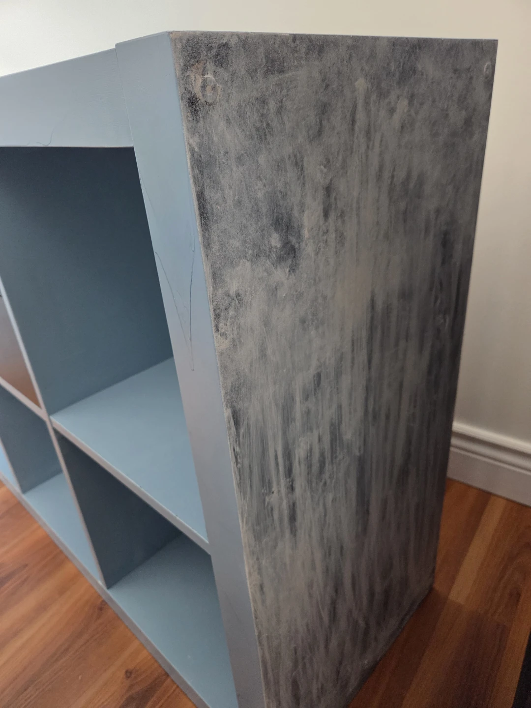 French Blue Kallax with Four Drawers - photo 4